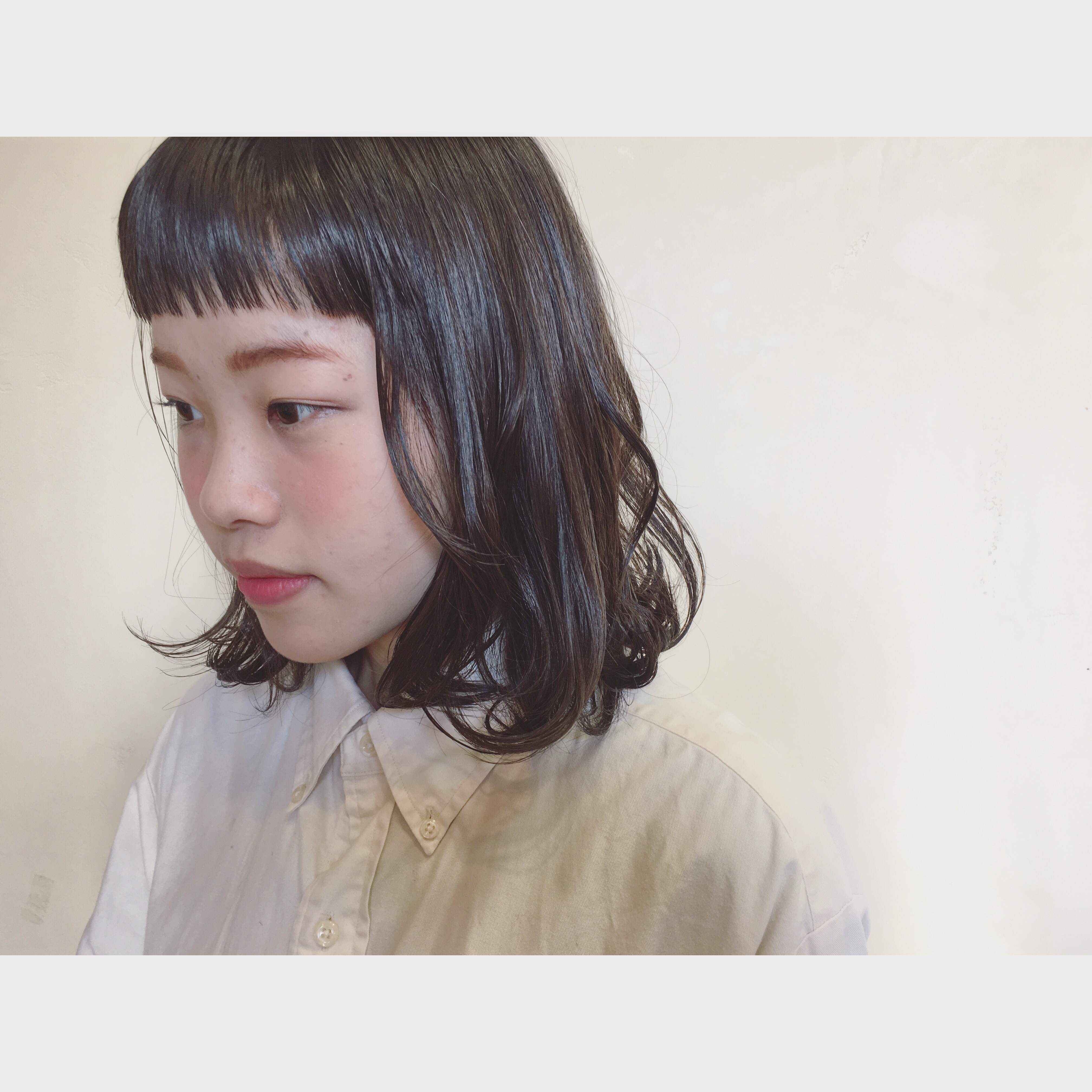 シースルーバング 山岡 香里のブログ ハレケ メリディッシュ 立川の美容室 美容院ハレケ Hareke